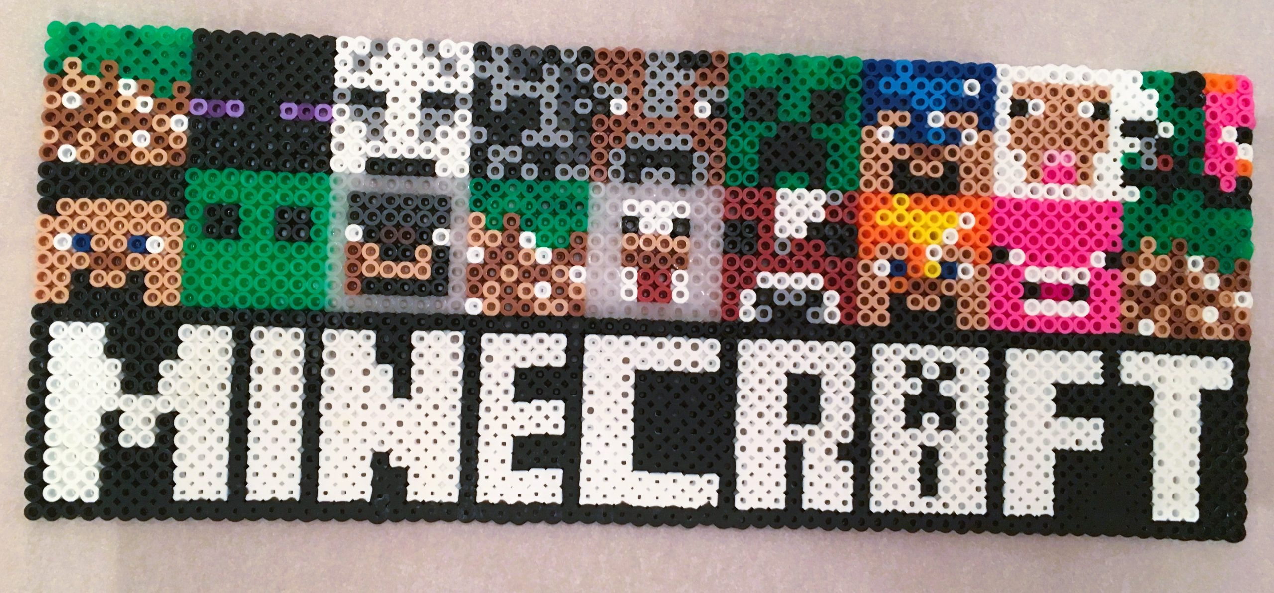 Knitting a Minecraft World: Character Design with Beads