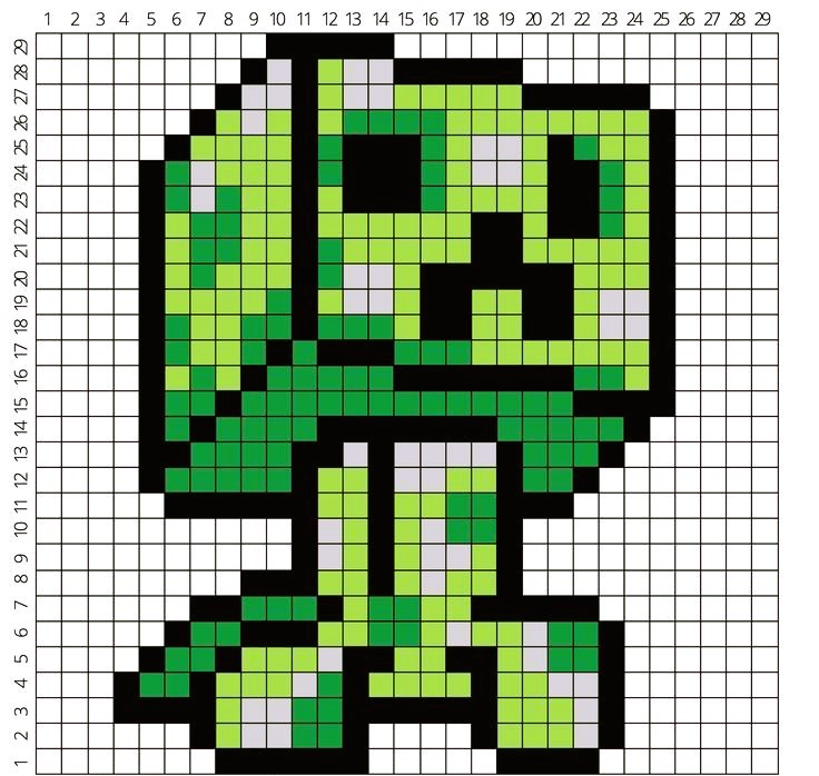 Scheme for tiling with beads
