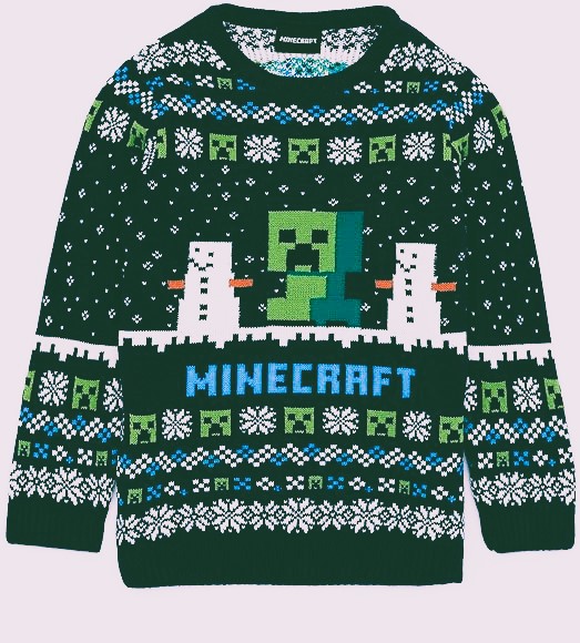 We Sew Clothes for Children: Knitting Children’s Clothing in Minecraft Style