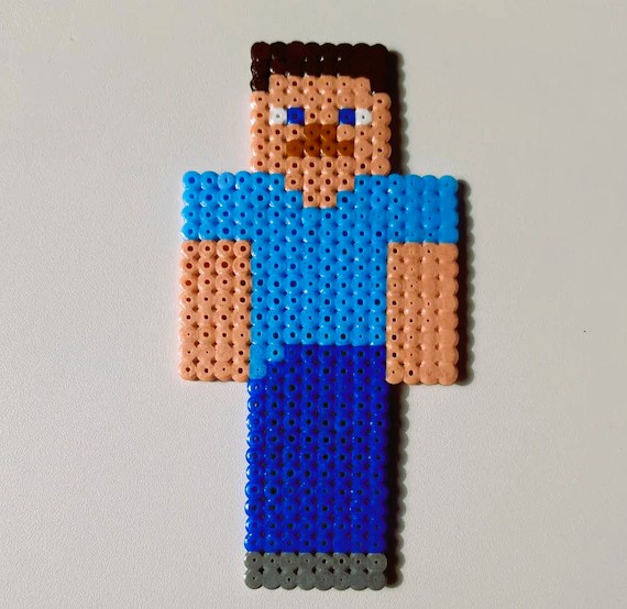 Pixel Perfect: Creating Minecraft Characters with Bead Precision