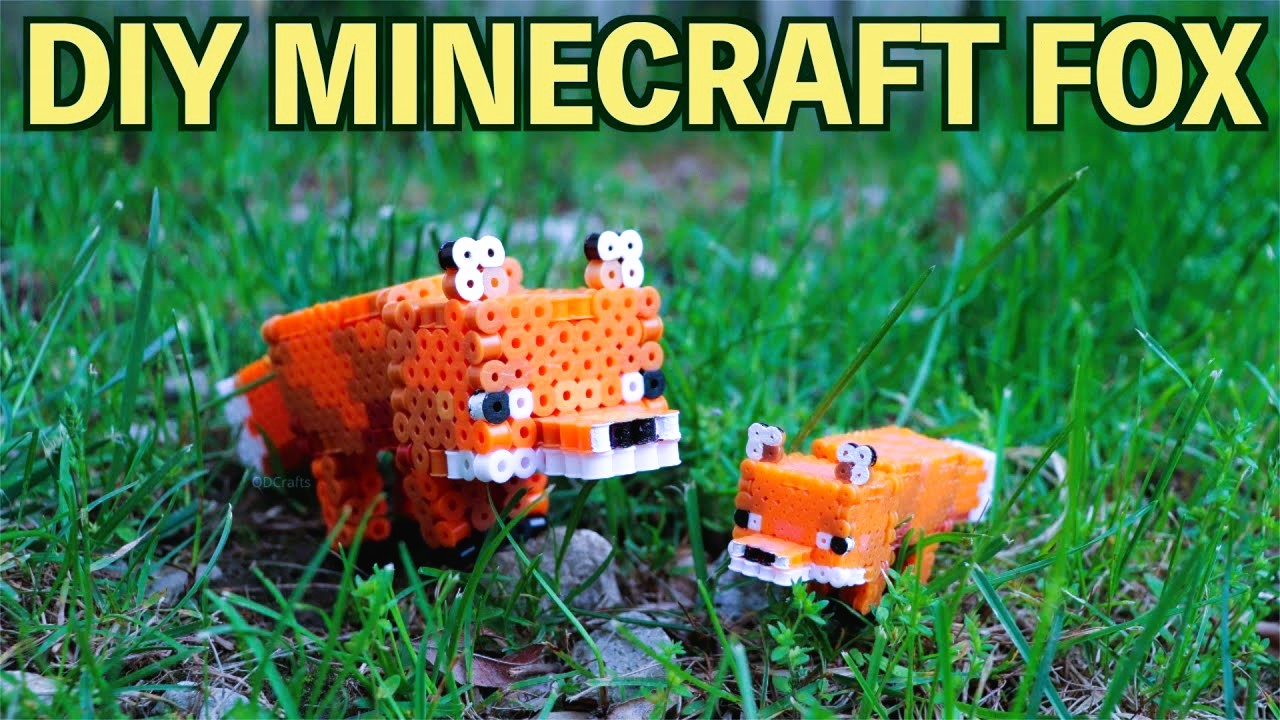 DIY Minecraft Fox