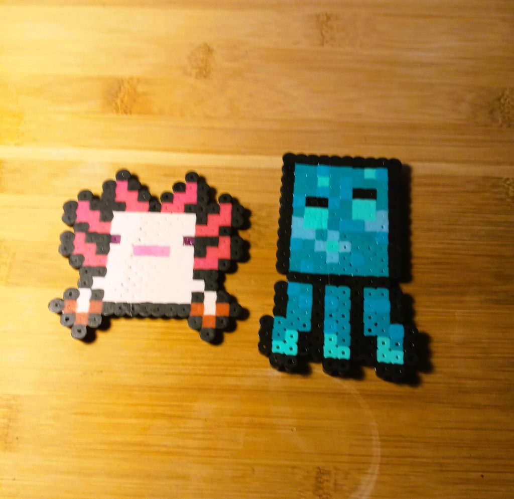 Favorite Minecraft Character with Beads